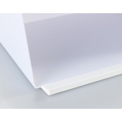 WENKO 54099100 - Panera KUBO 35x26,5 cm blanco/marrón