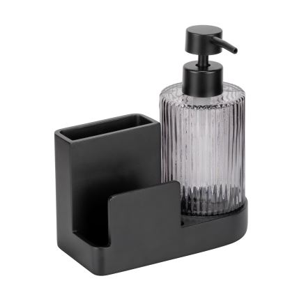 WENKO 54654100 - Organizador PINA 16x17 cm negro