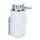 WENKO 54655100 - Dosificador de jabón WOYA 250 ml blanco/cromo brillante