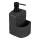 WENKO 54667100 - Dispensador de jabón FESTIVAL 10,5x18 cm negro