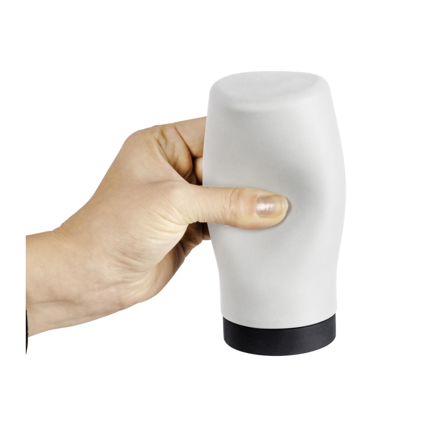 WENKO 54670100 - Dispensador EASY SQUEEZ-E 6x14 cm blanco/negro