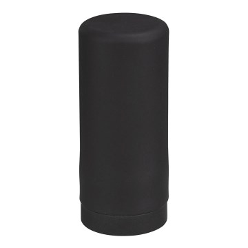 WENKO 54675100 - Dosificador de jabón EASY SQUEEZ-E 6x14 cm negro