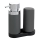 WENKO 54735100 - Estación de lavado EASY SQUEEZ-E 15x18 cm gris/gris