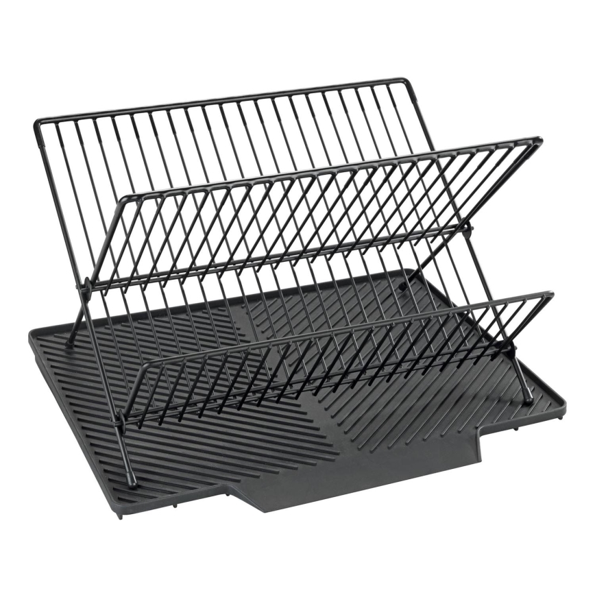 WENKO 54771100 - Escurridor NELIA 34x40 cm negro