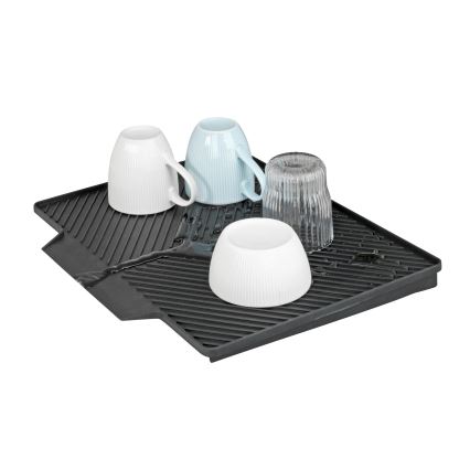 WENKO 54771100 - Escurridor NELIA 34x40 cm negro