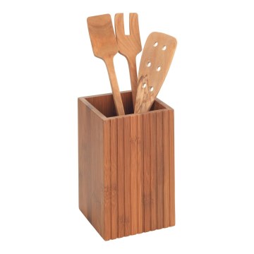 WENKO 54941100 - Juego de 3 utensilios de cocina 11x18 cm, marrón
