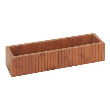 WENKO 54942100 - Soporte para botes de especias MERA 30x8 cm marrón