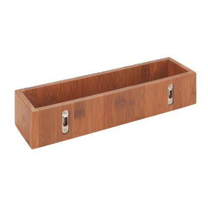WENKO 54942100 - Tarros para especias MERA 30x8 cm marrón