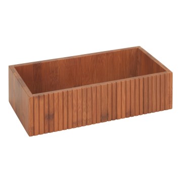 WENKO 54943100 - Caja MERA 30x15 cm marrón