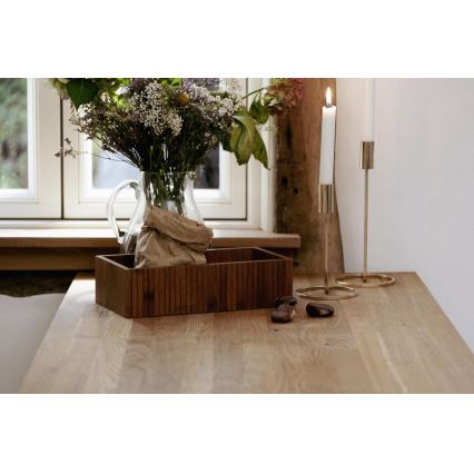 WENKO 54943100 - Caja MERA 30x15 cm marrón
