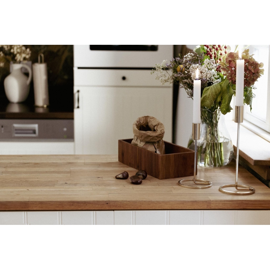 WENKO 54943100 - Caja MERA 30x15 cm marrón