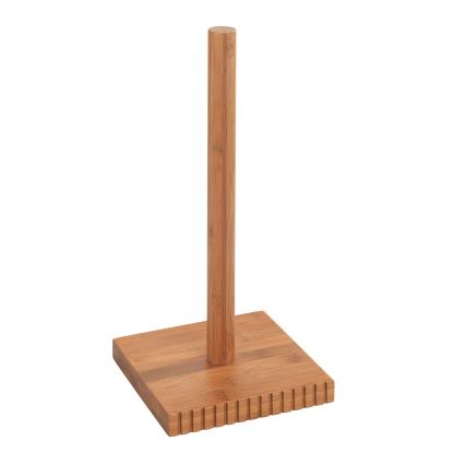 WENKO 54946100 - Soporte para rollos MERA 15x33 cm marrón
