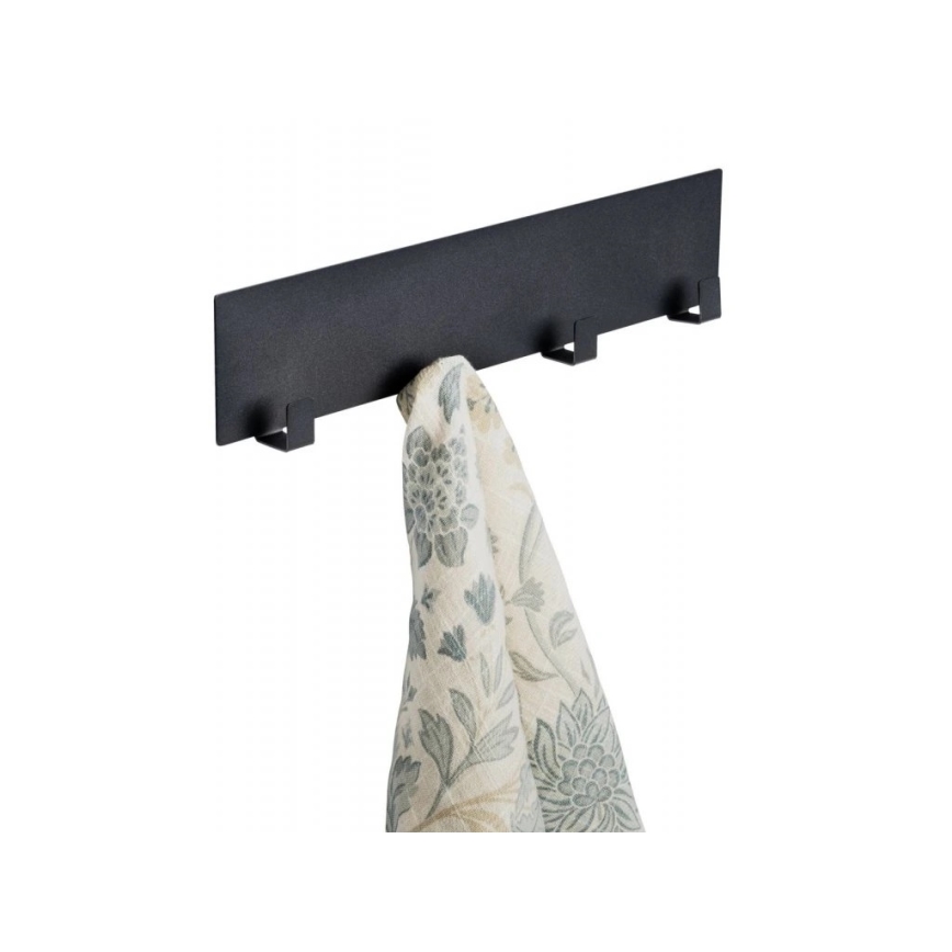 WENKO 55014100-Gancho BLACK OUTDOOR KITCHEN 30x6,5 cm negro