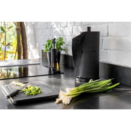 WENKO 55015100-Soporte BLACK OUTDOOR KITCHEN 15x33 cm negro