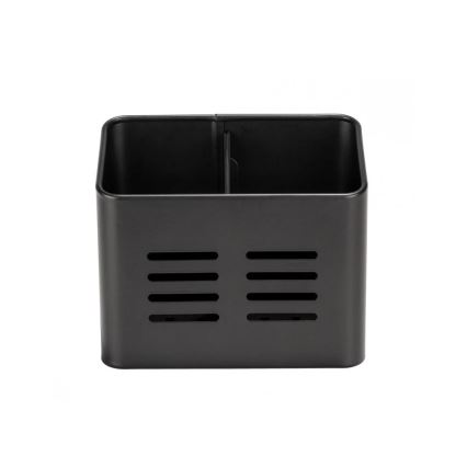 WENKO 55024100-Organizador para cubiertos BLACK OUTDOOR KITCHEN 16x13,5 cm negro