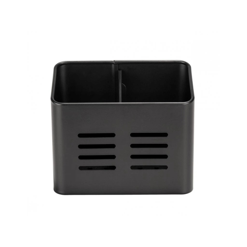 WENKO 55024100-Organizador para cubiertos BLACK OUTDOOR KITCHEN 16x13,5 cm negro