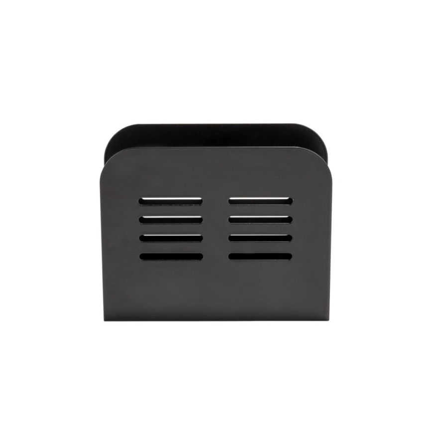 WENKO 55025100-Porta servilletas BLACK OUTDOOR KITCHEN 15x12,5 cm negro