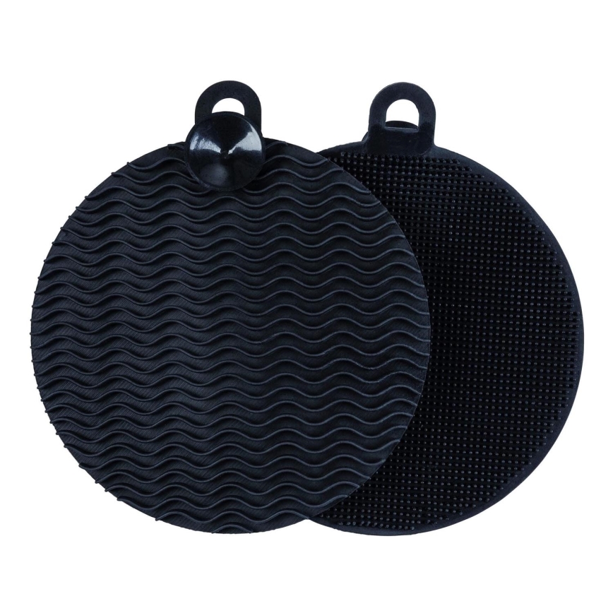 WENKO 55030100 - Esponja BLACK OUTDOOR KITCHEN 12x1,2 cm negra