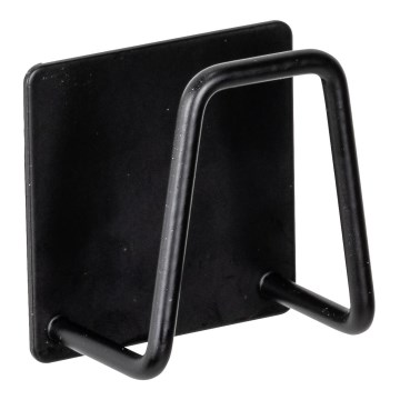 WENKO 55071100 - Soporte BLACK OUTDOOR KITCHEN 5x5 cm acero inoxidable/negro