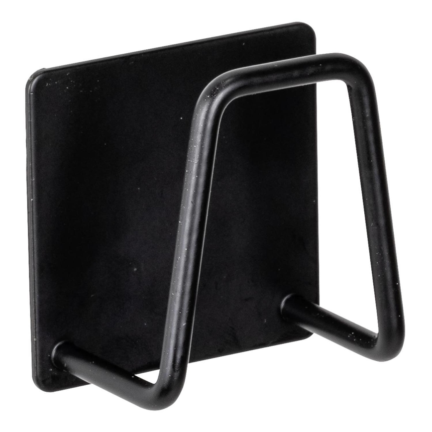 WENKO 55071100 - Soporte BLACK OUTDOOR KITCHEN 5x5 cm acero inoxidable/negro