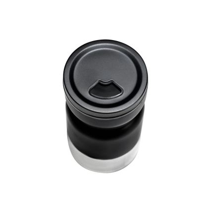 WENKO 55081100 - Juego de botes para especias BLACK OUTDOOR KITCHEN 12x14,5 cm transparente/negro