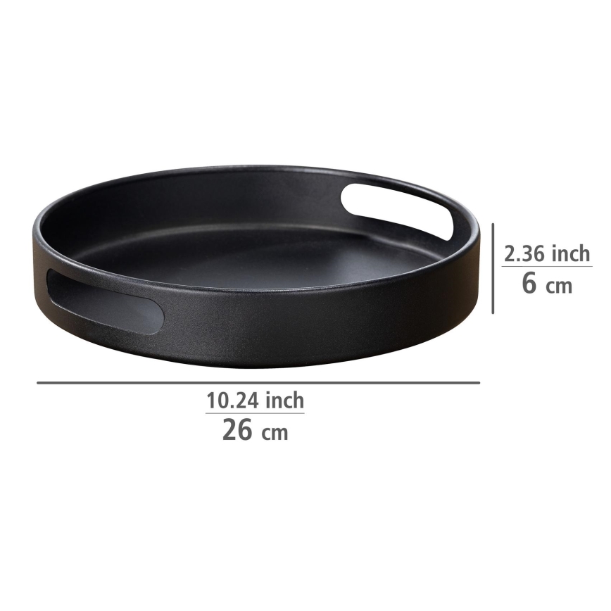 WENKO 55098100 - Bandeja BLACK OUTDOOR KITCHEN 26x6 cm negra