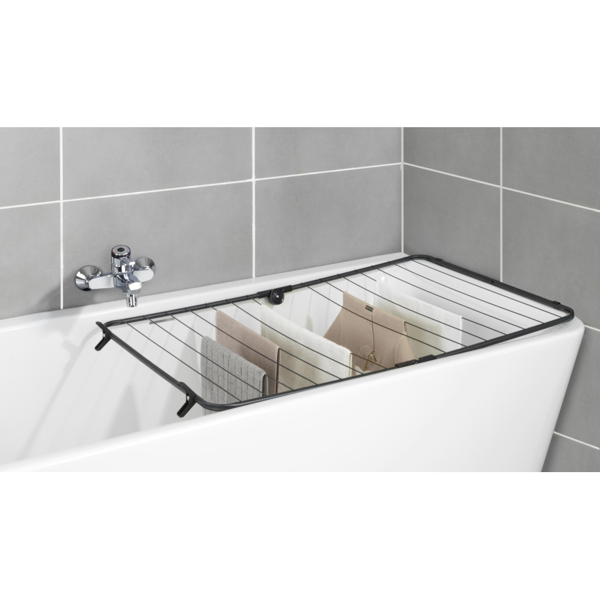 WENKO 63003100 - Tendedero de ropa CHAMPION 65x114 cm negro