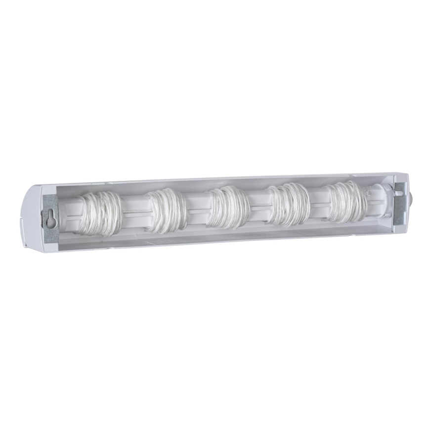 WENKO 63025100 - Toallero 47,5 x 7 cm blanco