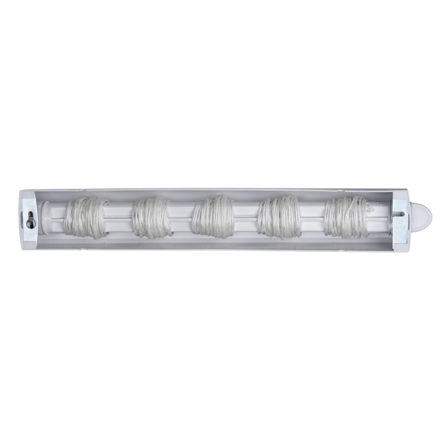 WENKO 63025100 - Toallero 47,5 x 7 cm blanco