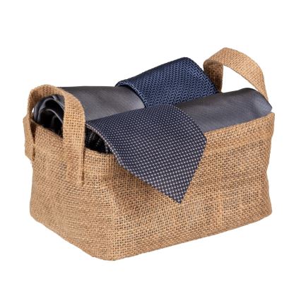WENKO 64470100 - Cesta JUNA 20x15 cm marrón