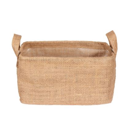 WENKO 64471100 - Cesta JUNA 24x17 cm marrón