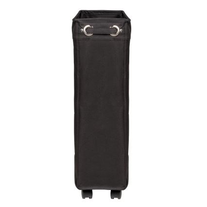WENKO 69737800 - Cesta para la ropa CORNO 18,5x60 cm negra