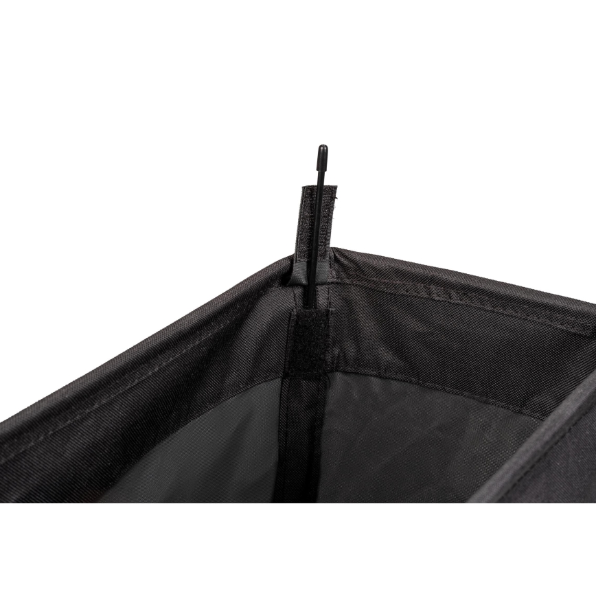 WENKO 69737800 - Cesta para la ropa CORNO 18,5x60 cm negra