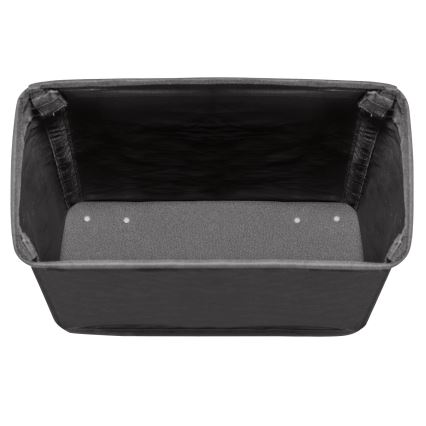 WENKO 69737800 - Cesta para la ropa CORNO 18,5x60 cm negra