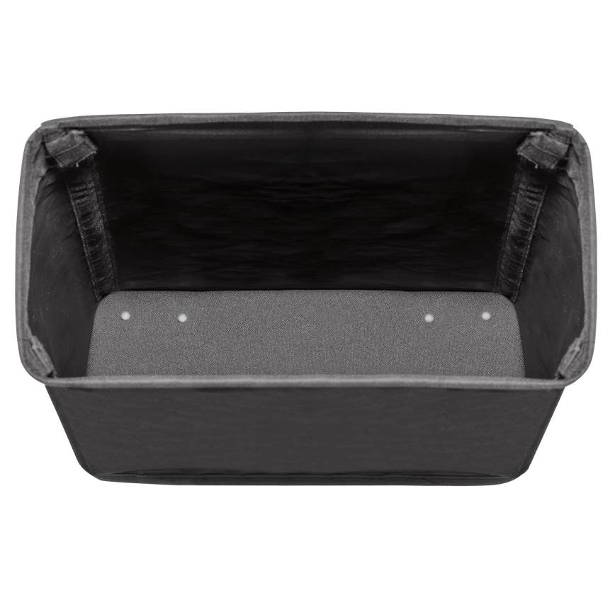 WENKO 69737800 - Cesta para la ropa CORNO 18,5x60 cm negra