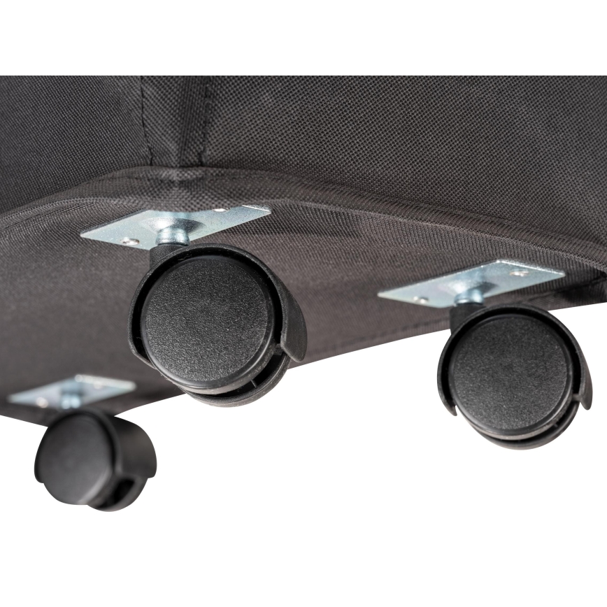 WENKO 69737800 - Cesta para la ropa CORNO 18,5x60 cm negra