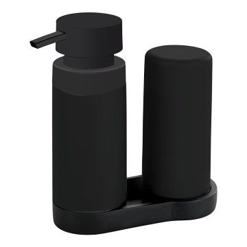 WENKO 69753800 - Organizador EASY SQUEEZ-E 15x18 cm negro