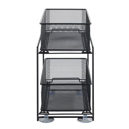 WENKO 69768800 - Soporte para enchufe GIOMA 35 x 33,5 cm negro