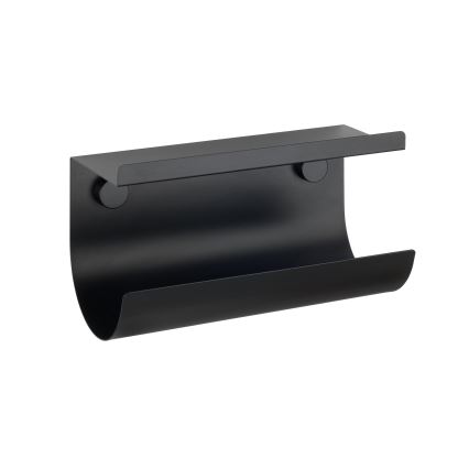WENKO 71144800 - Portarrollos JET 30x15 cm negro