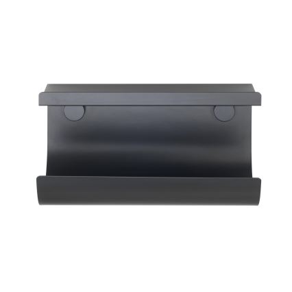 WENKO 71144800 - Portarrollos JET 30x15 cm negro