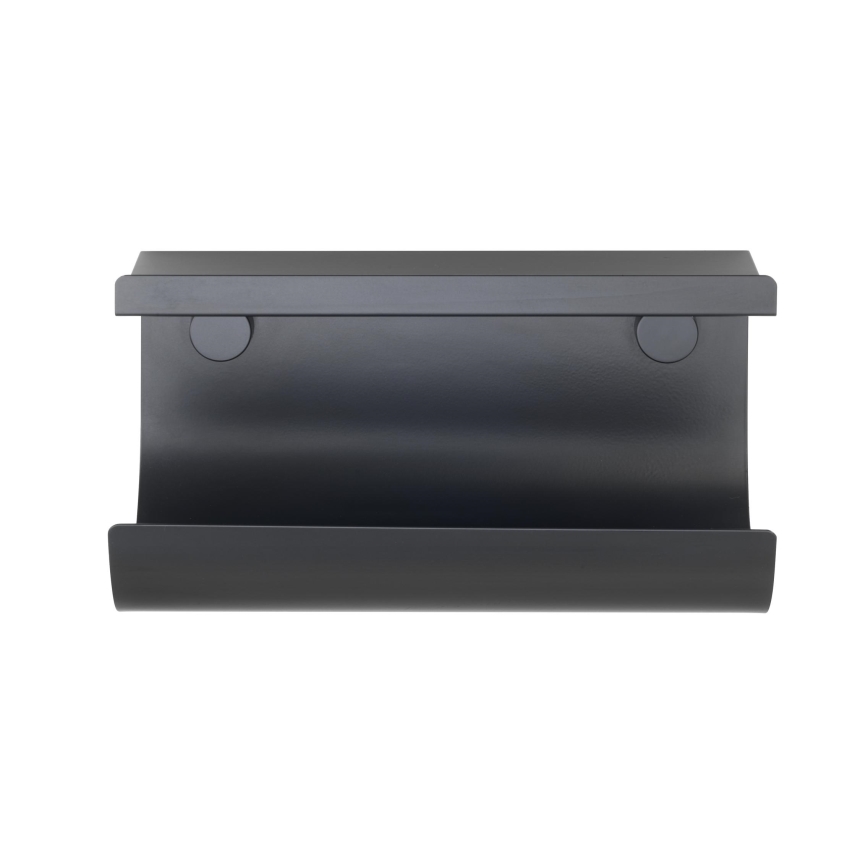 WENKO 71144800 - Portarrollos JET 30x15 cm negro