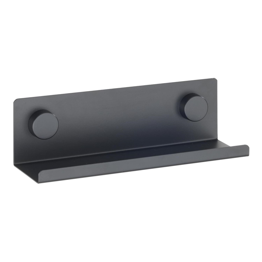 WENKO 71145800 - Soporte JET 25x7,5 cm negro