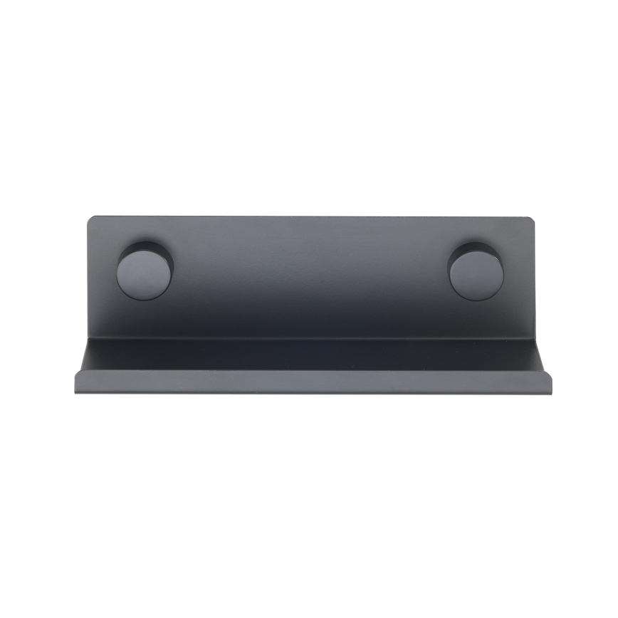 WENKO 71145800 - Soporte JET 25x7,5 cm negro