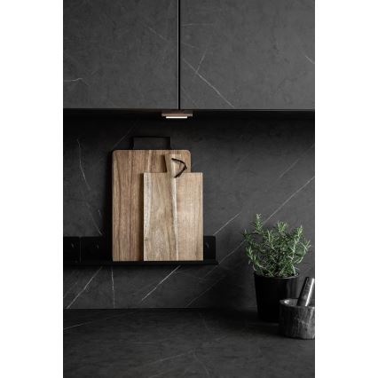 WENKO 71146800 - Juego de especieros JET 40x7,5 cm, negro