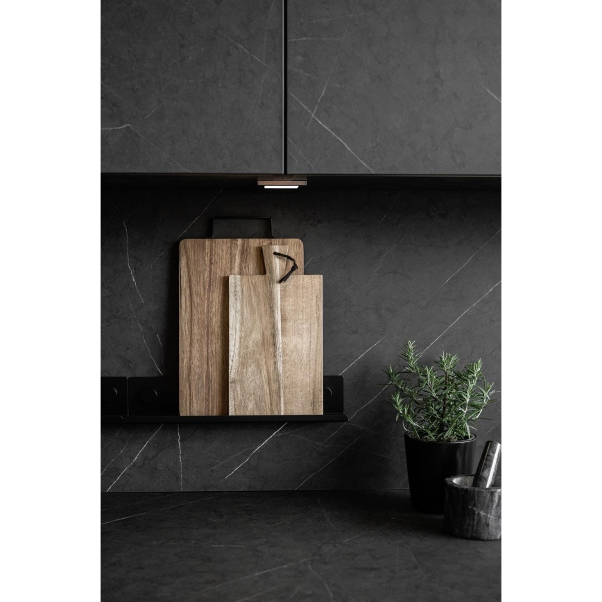 WENKO 71146800 - Juego de especieros JET 40x7,5 cm, negro