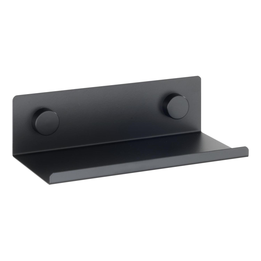 WENKO 71147800 - Repisa JET 25 x 7,5 cm negra