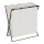 WENKO 71298800 - Cesta para ropa TRIO 69x76 cm crema/negro