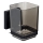 WENKO 71443800 - Vaso de baño VACUUM-LOC QUADRO ED 7,5x10 cm negro