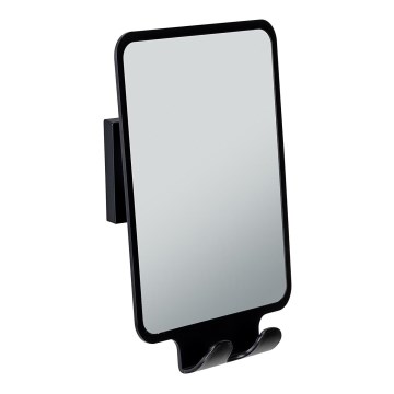 WENKO 71449800 - Espejo VACUUM-LOC QUADRO ED 14x19,5 cm negro