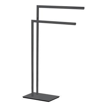 WENKO 71555800 - Toallero de pie RECCO 48x80,5 cm negro